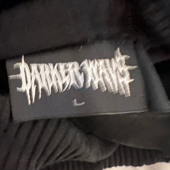 Darker Waves Mini Dress with Hood - Picture 3 of 3